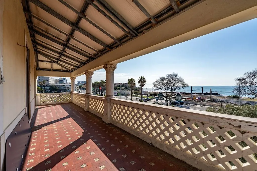 Balcony - Waterfront House with Sea View in Estoril