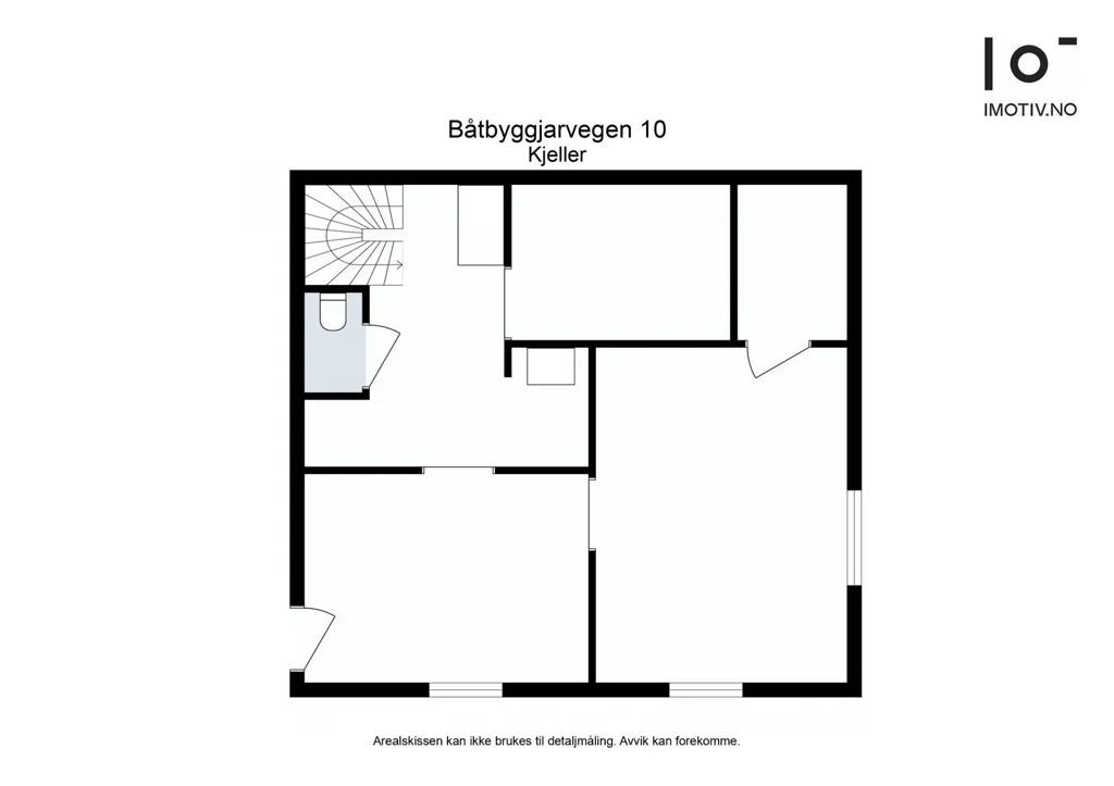 Plan - Maison 4 pièces à Rubbestadneset