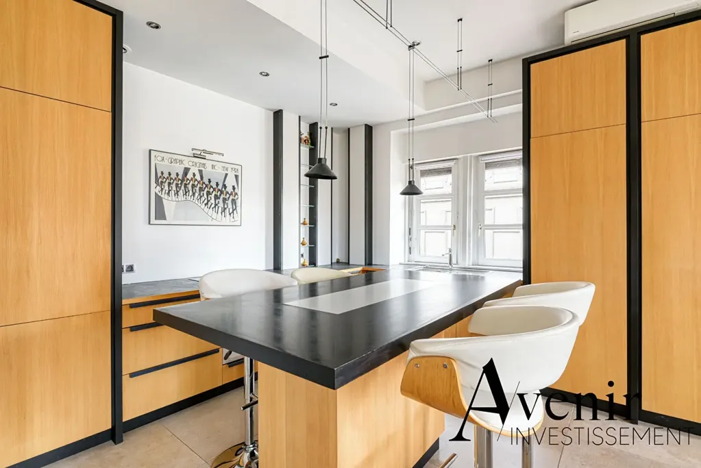 Cuisine - Duplex avec Vue sur Fourvière à Lyon