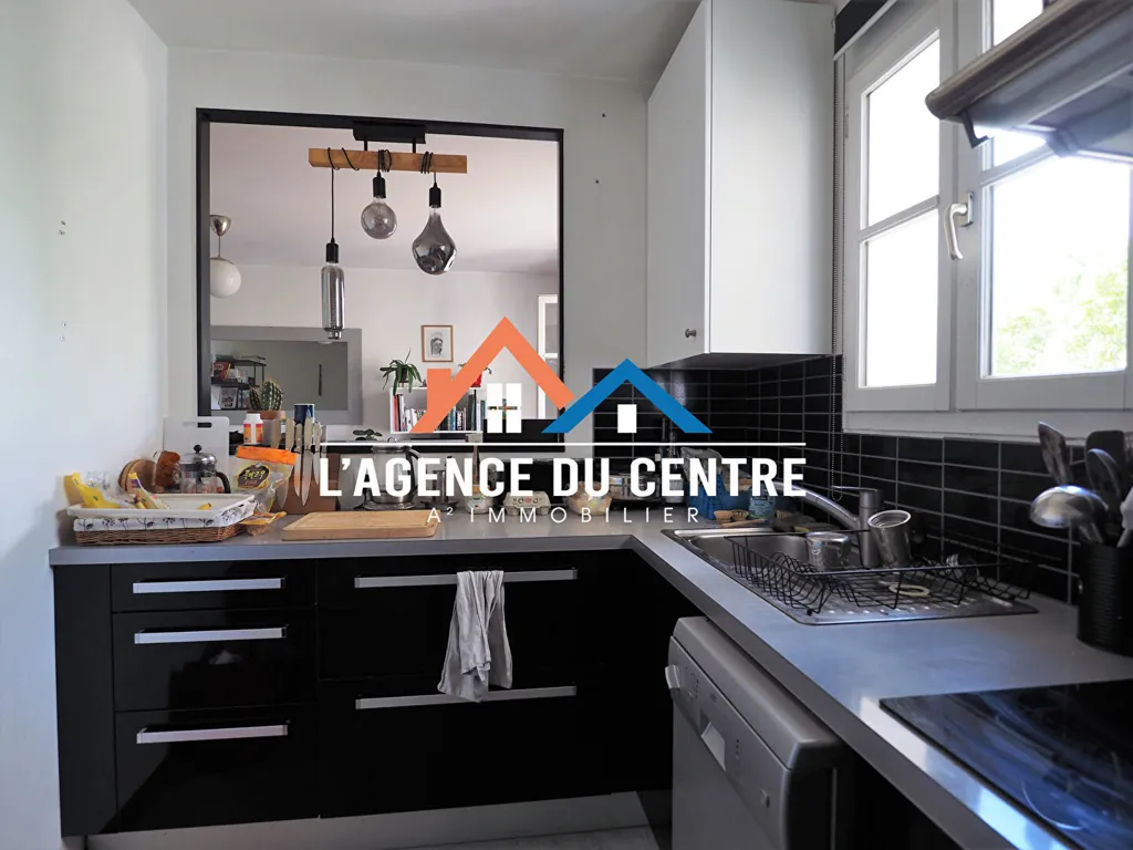 Köök - 2-Bedroom Flat with Balcony in Carrières-sous-Poissy