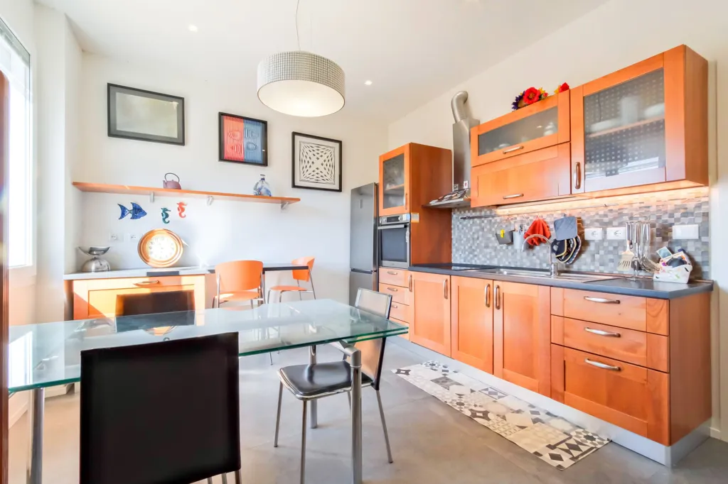 Cuisine - Rustic Apartment with Historic View in Florence