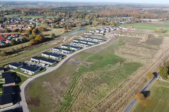Aerial - Year-Round Plot in Borup, Køge