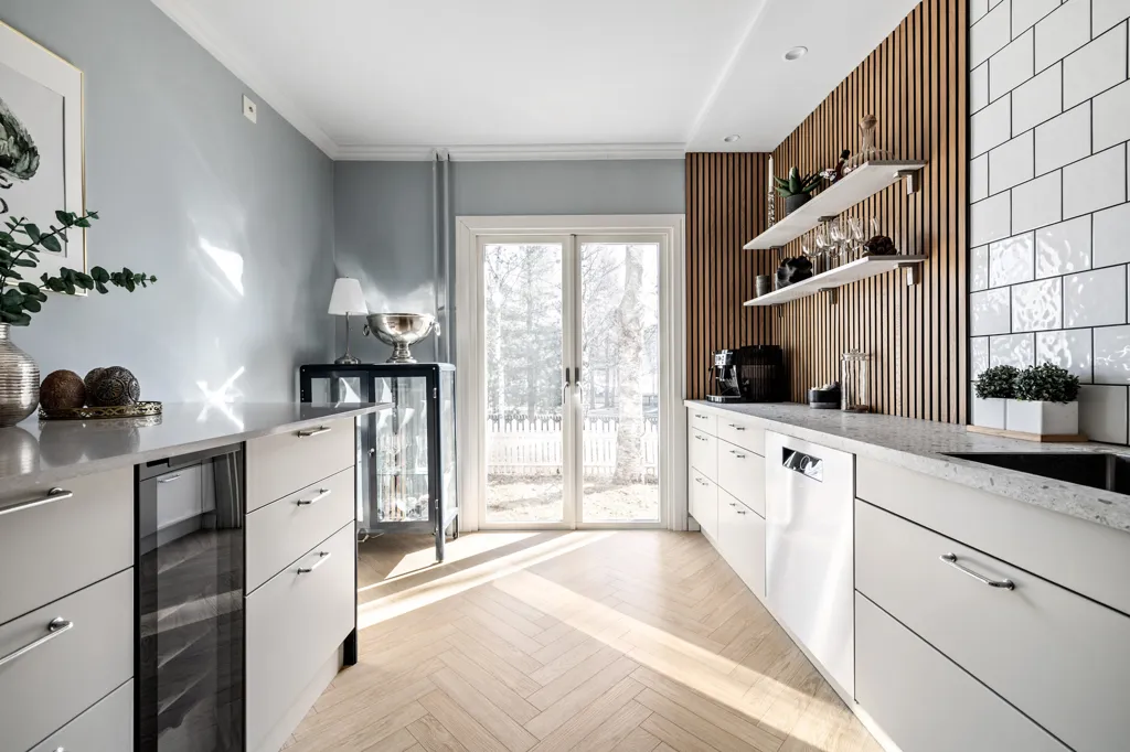 Cuisine - Bright 3rd Floor Apartment with Garden Access in Östermalm