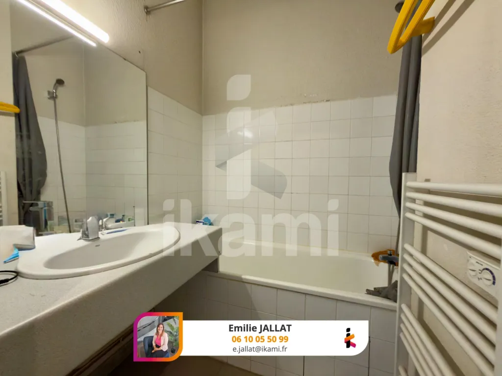 Bagni - Studio Rez-de-Jardin with Parking in Sassenage
