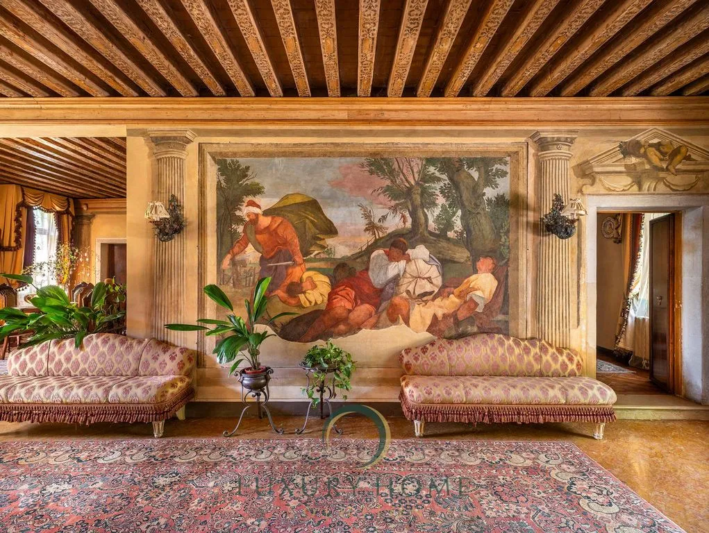 Séjour - Historic Villa with Garden in Stra, Veneto