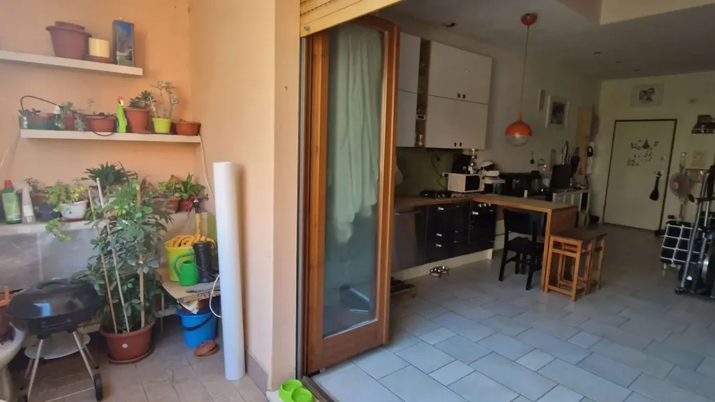 Köök - Loft Apartment with Terrace in Ancona