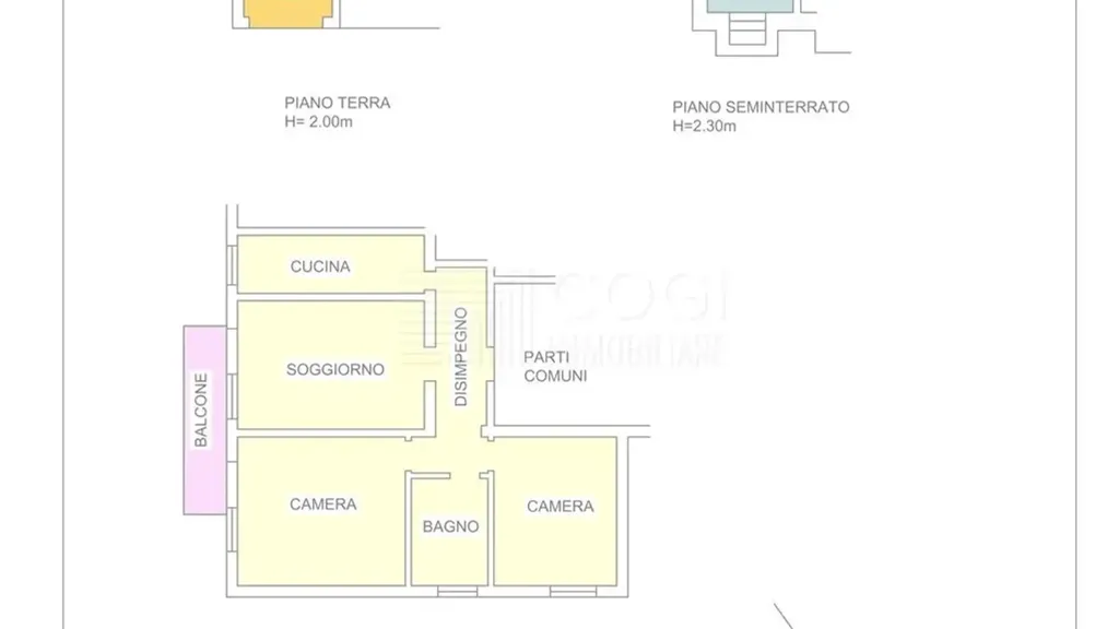 Plan - Apartment with Balcony near Imola Centre