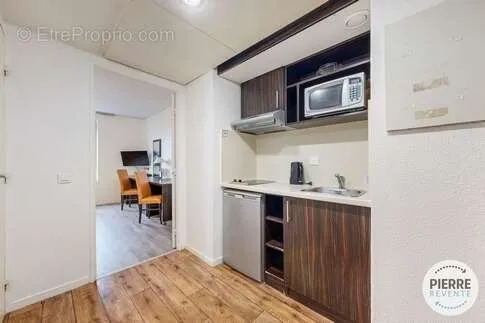 Köök - Studio with Tourist Amenities in Gaillard