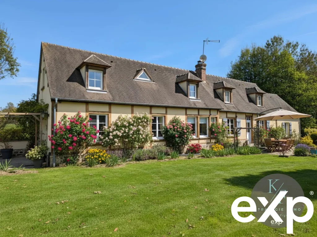 Exterior - Spacious Longere with Equestrian Potential near Gournay