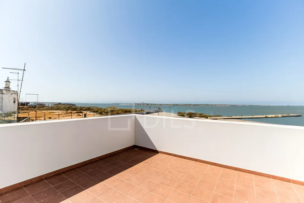Terrasse - T2 House with Ria Formosa View in Faro
