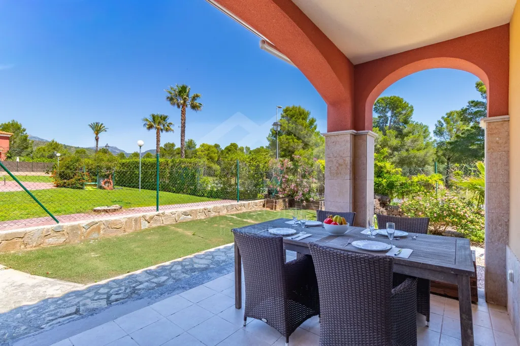 Terrasse - Duplex with Pool View in El Casalot-Bonmort