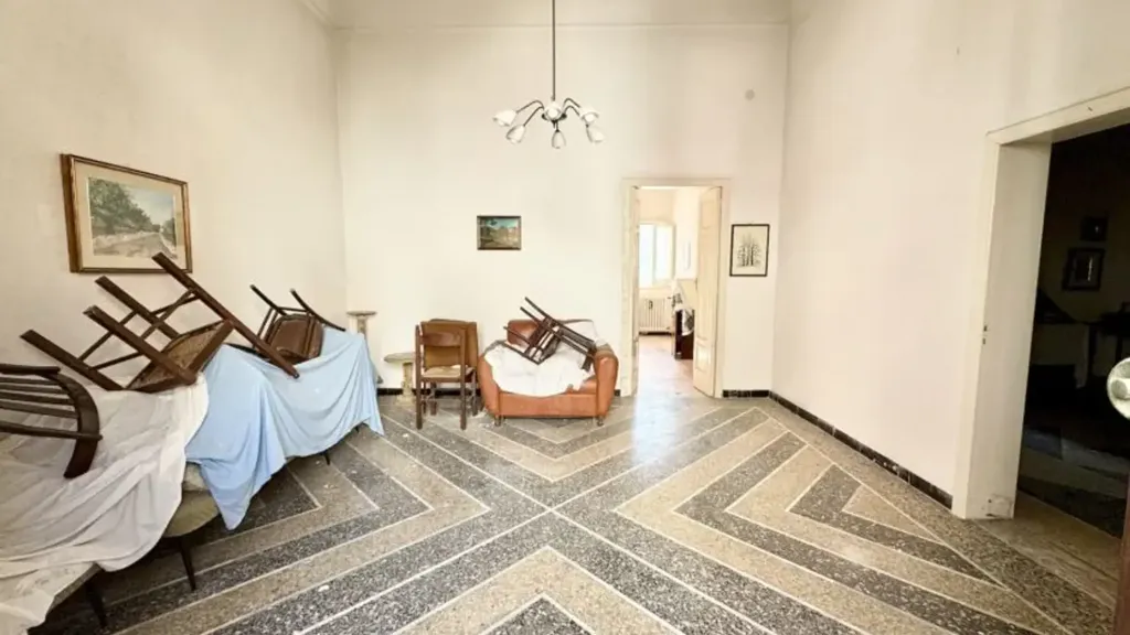 Séjour - Independent House for Renovation in Ugento Centre