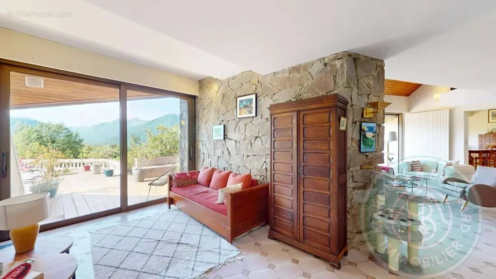 Séjour - Maison d'Architecte avec Vue sur le Pic du Midi d'Ossau