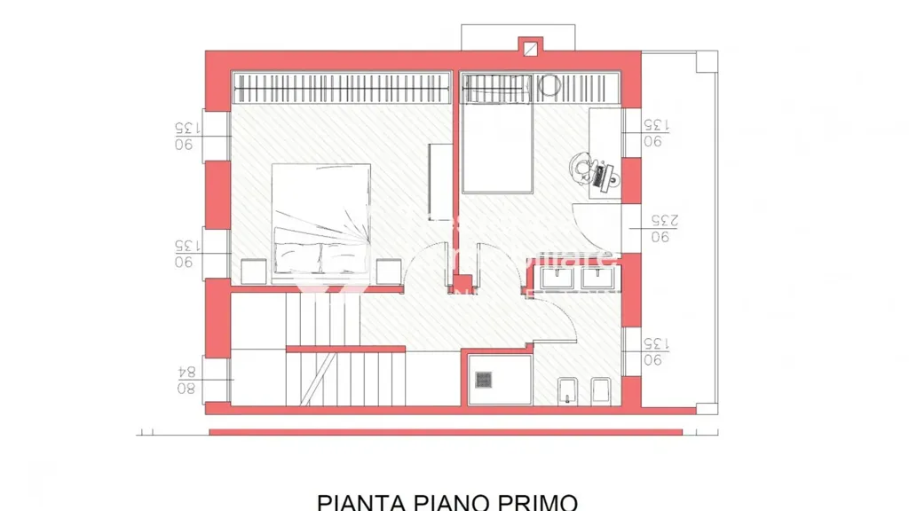 Plan - Bifamiliar Villa with Garden in Paese