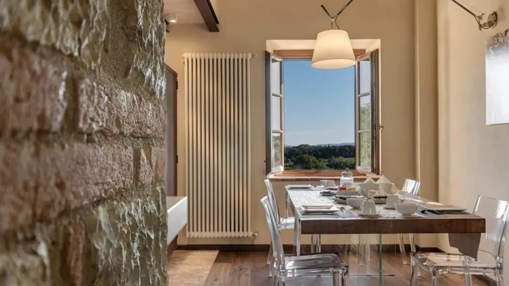 Salle à manger - Rustic Apartment with Garden in Greve in Chianti