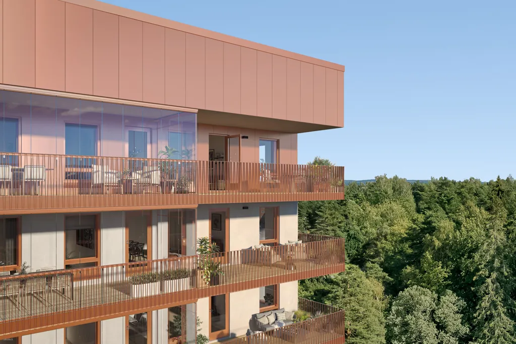 Välivaade - New Build Studio with Glazed Balcony in Kaleva