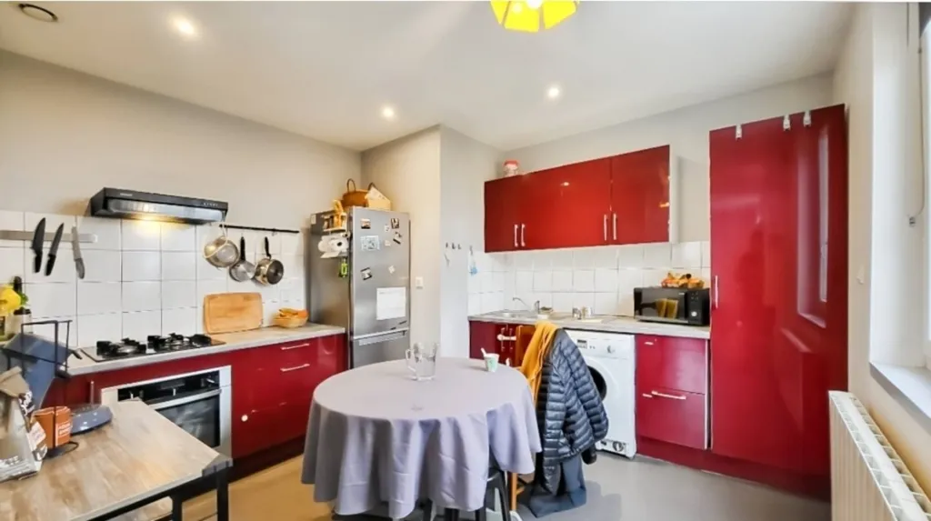 Cucina - Renovated Apartment with Pyrenees View in Idron