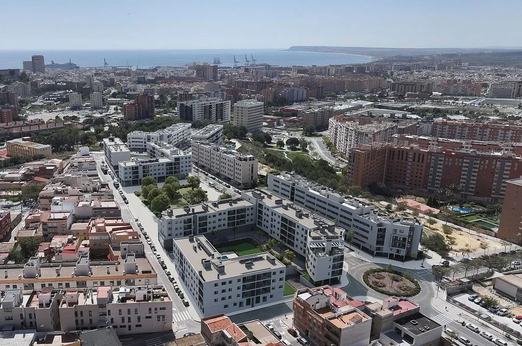Õhuvaade - Modern Apartment with Terrace in Alicante