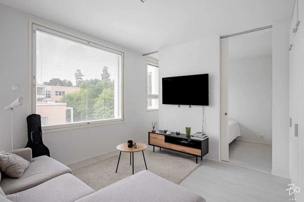 Séjour - Modern Flat with South Balcony in Espoo