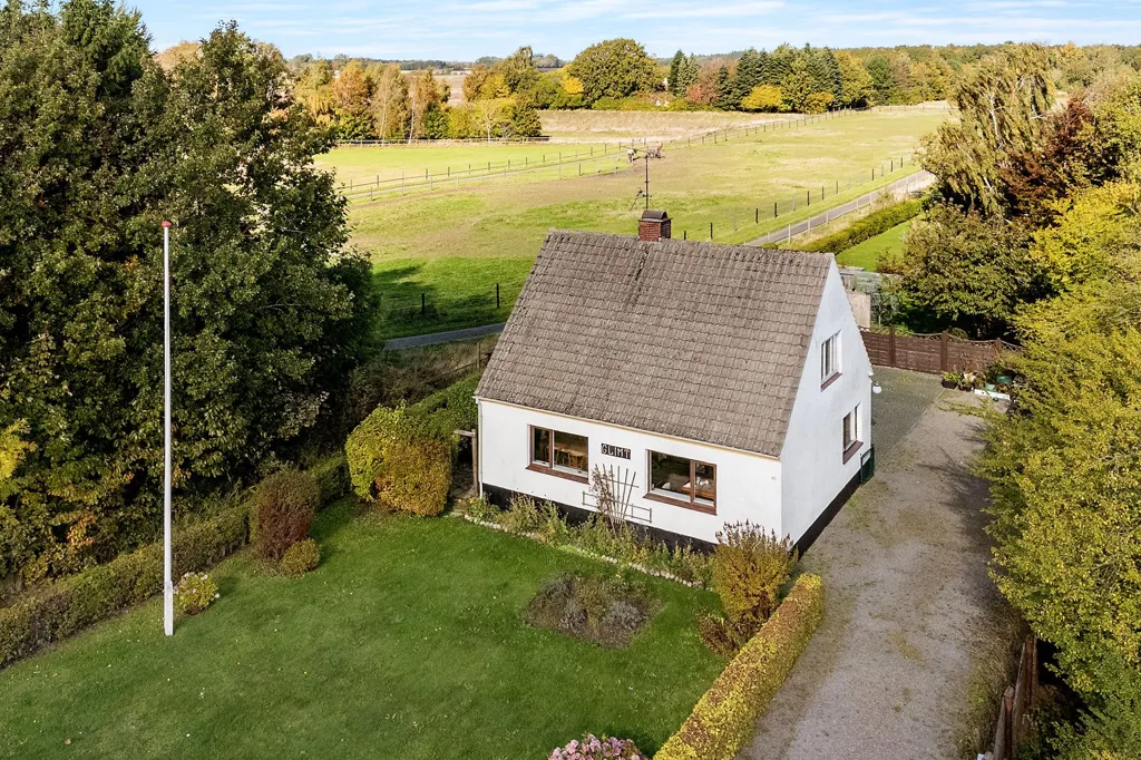 Vue aérienne - Maison 4 pièces à Østermarie