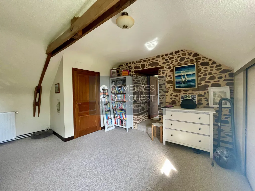 Camere da letto - Character House with Indoor Pool in Saint-Gonlay