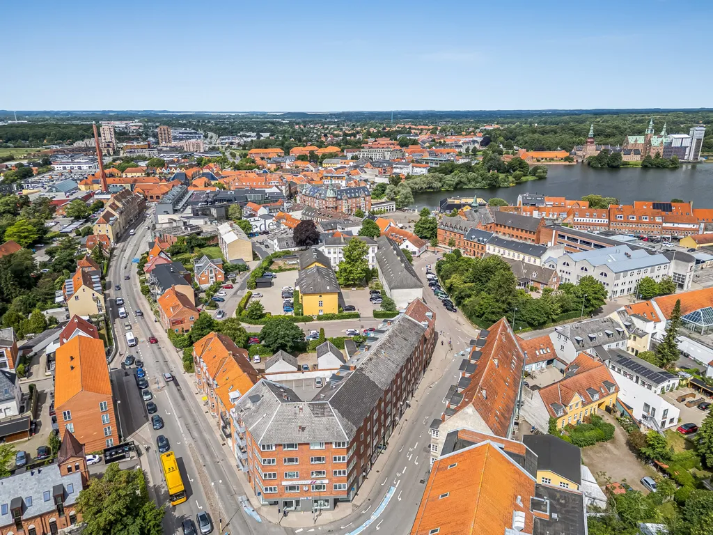 Vista aerea - Condo with Garden Access in Hillerød