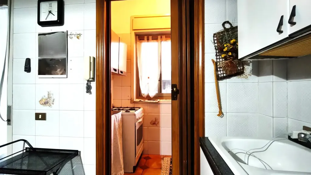 Köök - Semi-detached Apartment with Balcony in Misterbianco