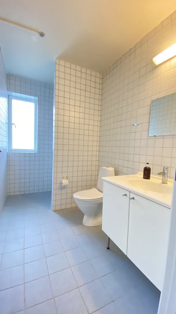 Vannitoad - Modernised 3-Bed Flat with Balcony in Herning