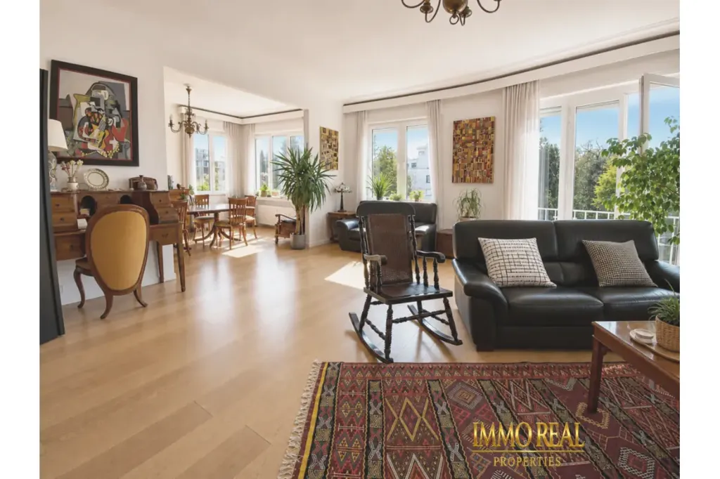 Séjour - Appartement de Prestige avec Terrasse à Ixelles