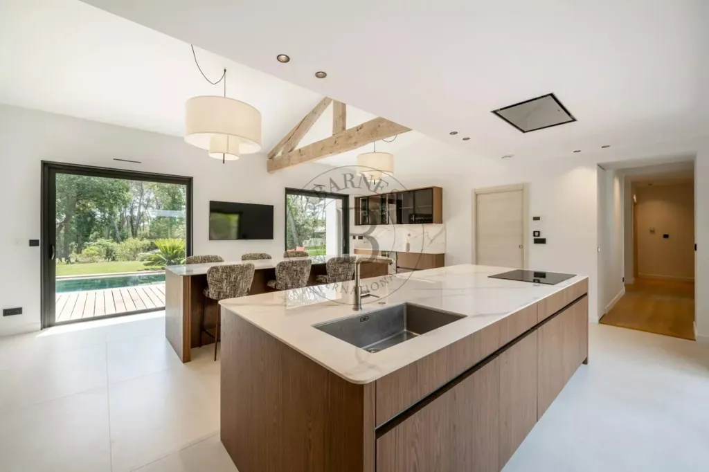 Köök - Contemporary Villa with Pool in Mougins