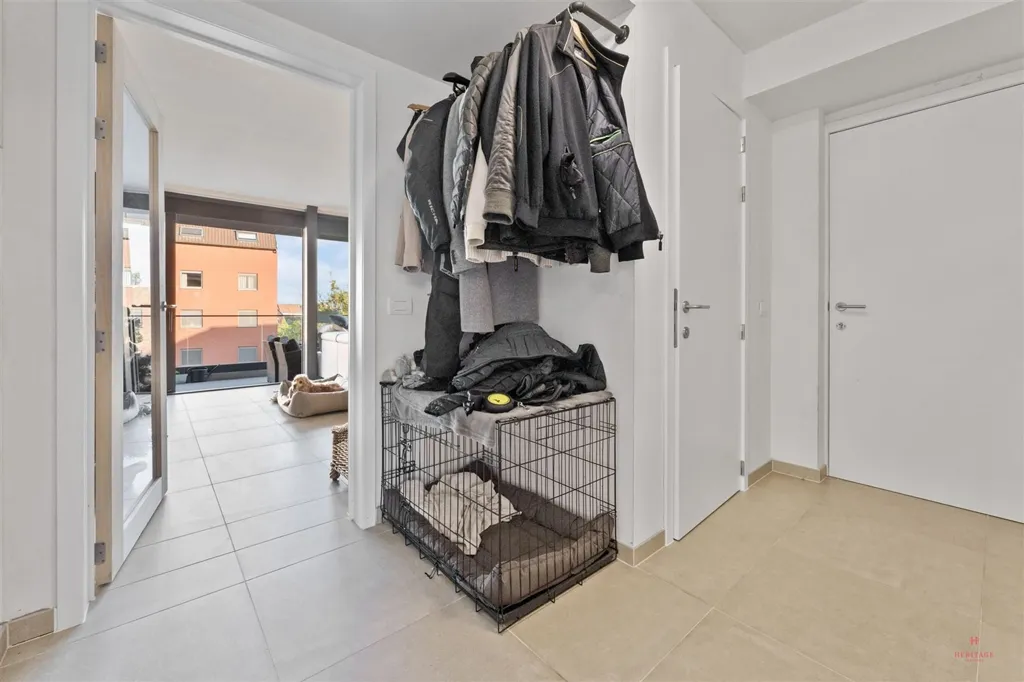 Hallway - Newly Built Apartment with Terrace in Harelbeke