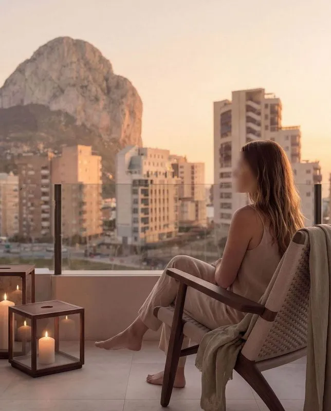 Balcon - Apartment with Pool and Terrace in Playa Fossa