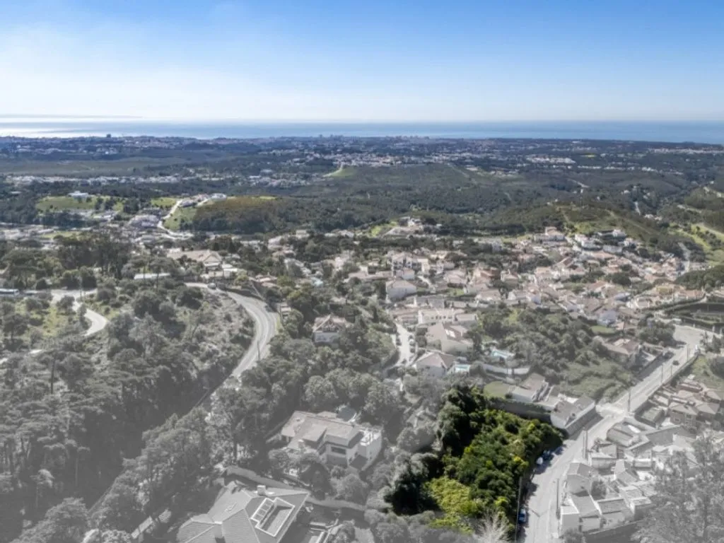 Vue aérienne - Development Land with Ocean Views in Cascais