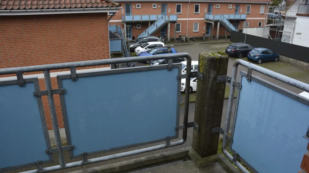 Balcon - 2-Bed Apartment with Sea View in Odense