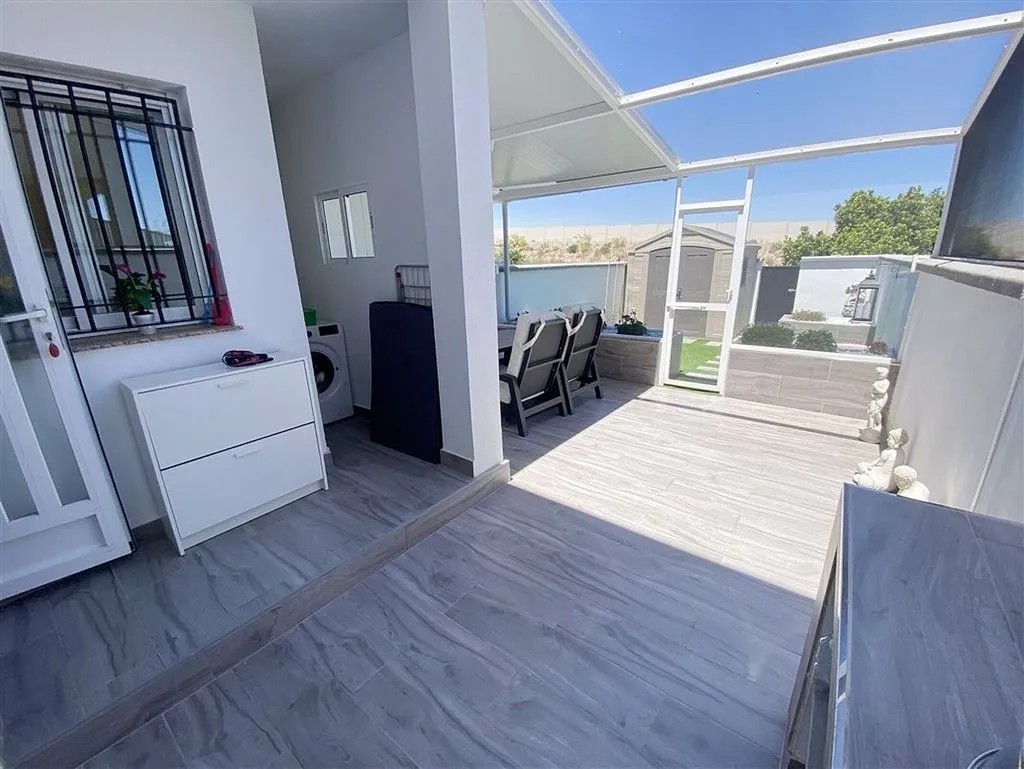 Terrasse - Two-Bedroom House with Pool in Zurgena