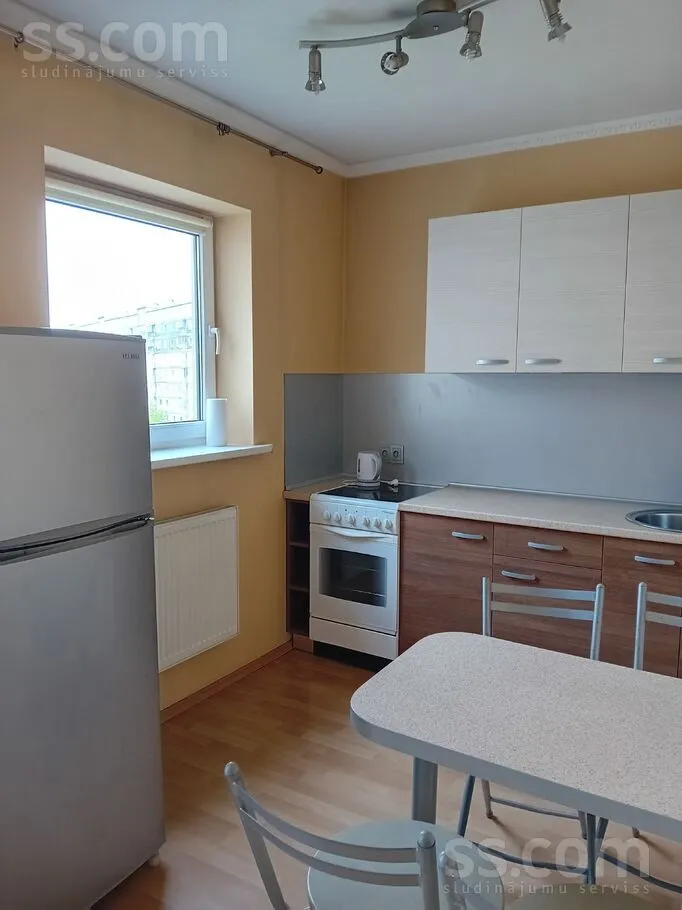 Köök - Long-term Rental Flat with Balcony in Pļavnieki, Riga