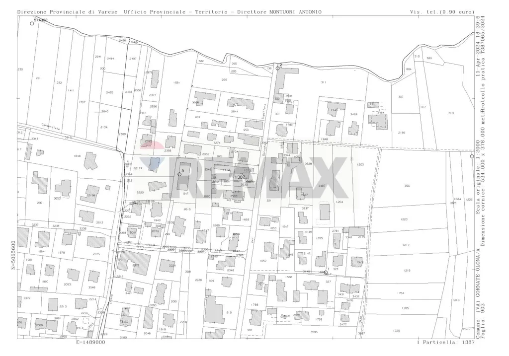 Buildable Land in Gornate-Olona