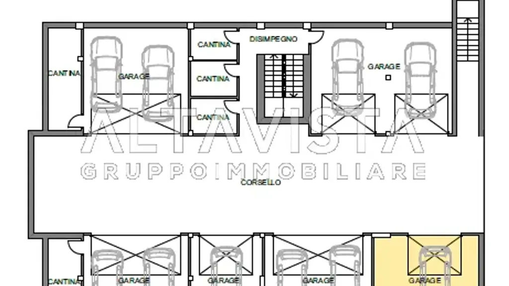 Plan - Newly Built Apartment with Garden View in Lonato