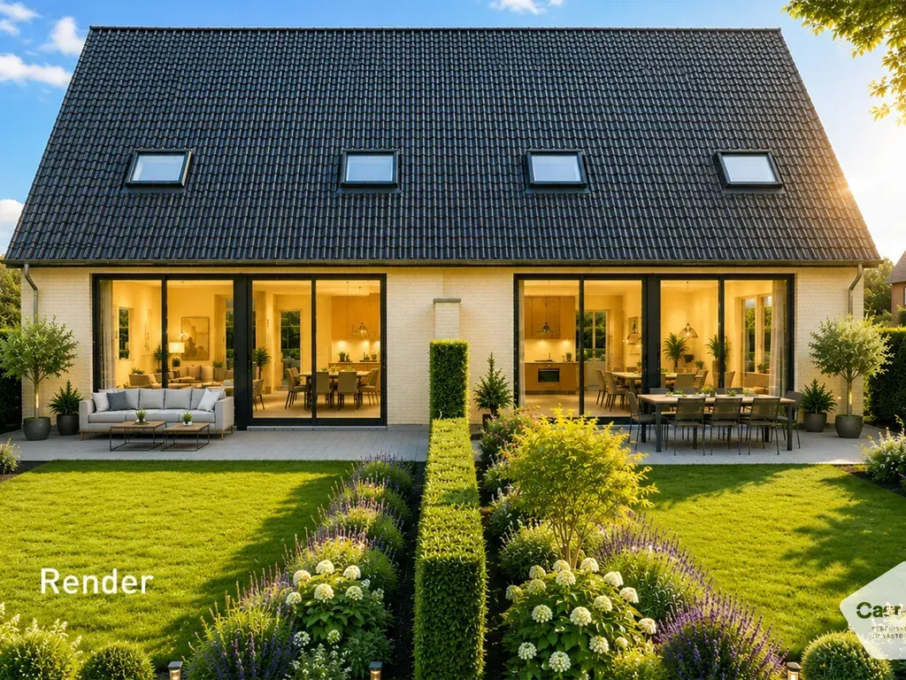 Jardín - Energy-Efficient House with Green Views in Lichtervelde