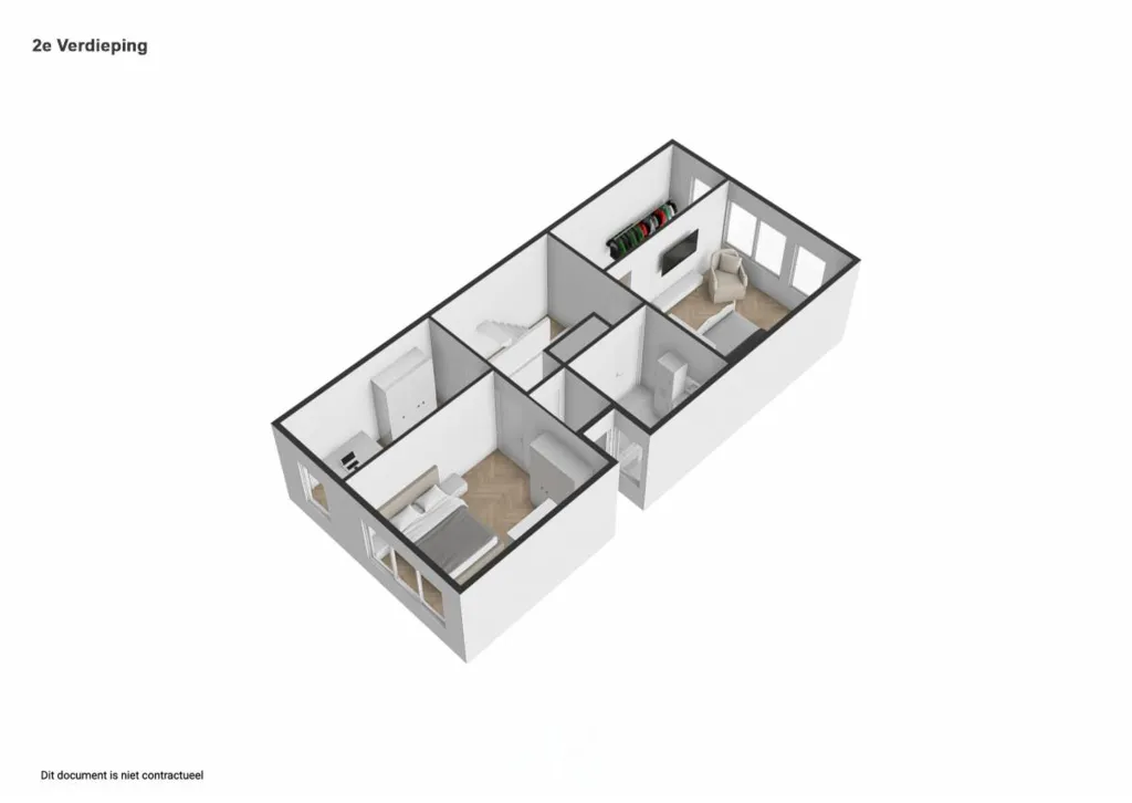 Floor Plan - Spacious House with Garden in Louvain