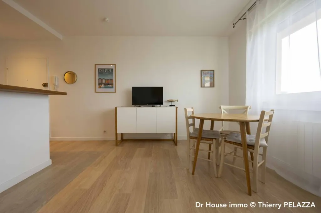 Séjour - Appartement avec Vue Mer à Dieppe