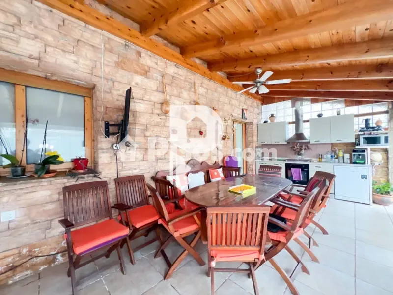 Terrasse - Chalet with Jacuzzi in Vallirana