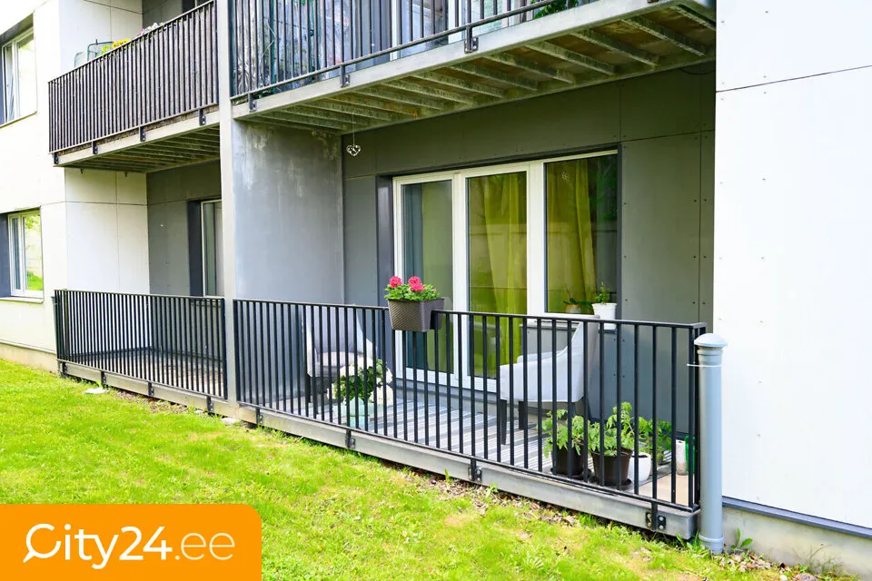 Rõdu - Studio Apartment with Balcony in Keila Centre
