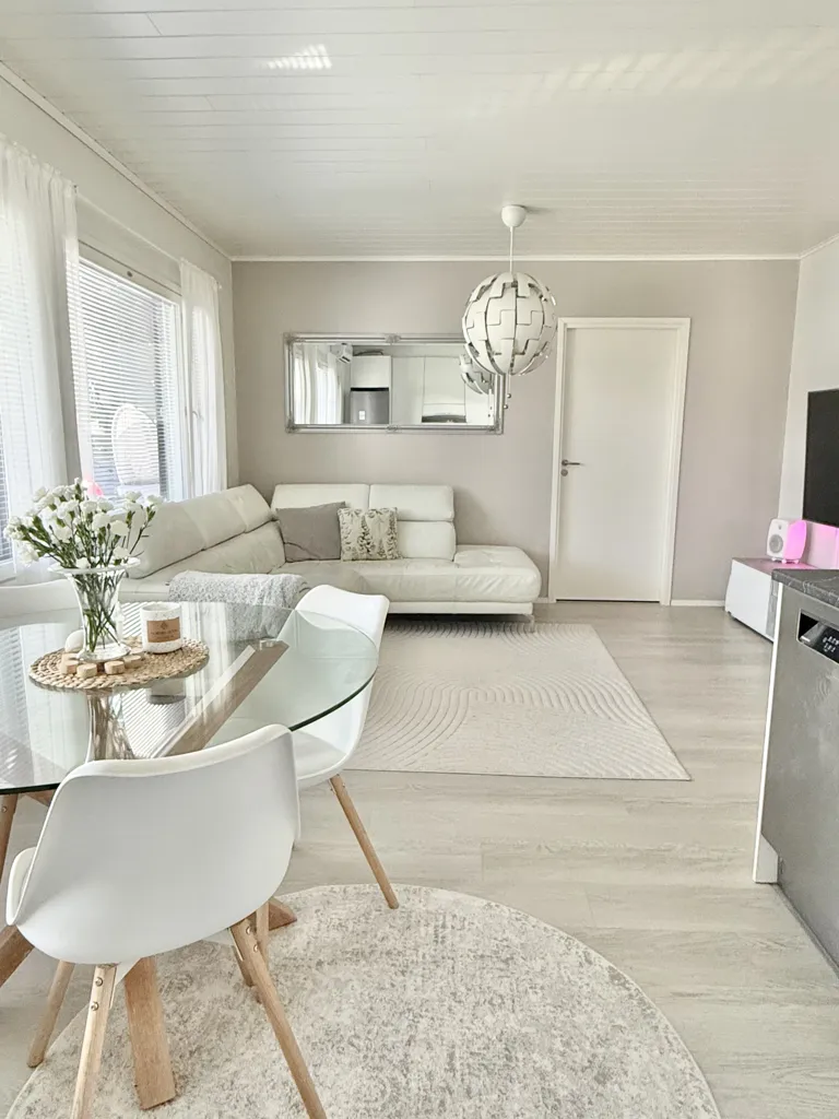 Söögituba - Modern 1st Floor Apartment with Sauna in Kärki