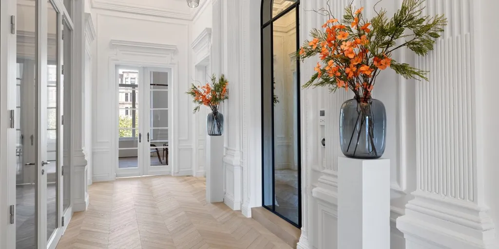 Entrée - Appartement Luxueux avec Vue sur Place à Gand