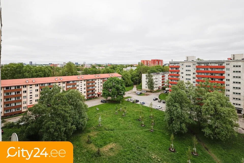 Vue aérienne - Renovated Flat with Balcony in Mustamäe