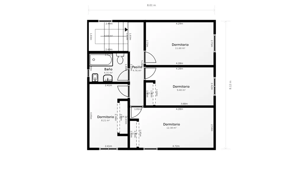 Plaan - Spacious House with Garden in Huergas de Gordón