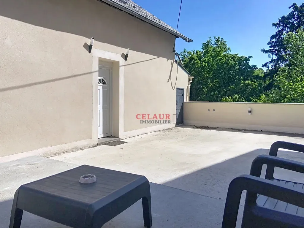 Terrass - Duplex with Garden in Uzerche