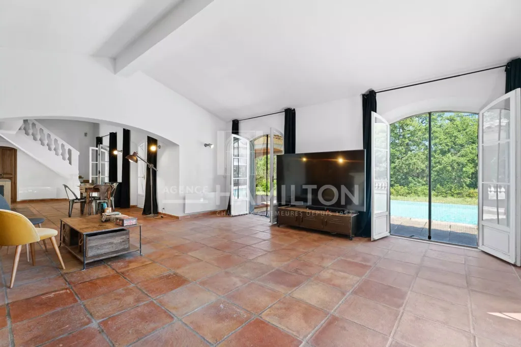 Soggiorno - Traditional Villa with Pool near Valbonne