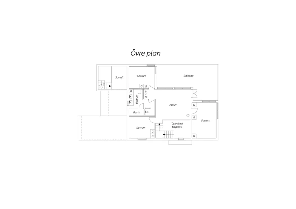 Plan - Architectural Villa with Sea View in Kalmar